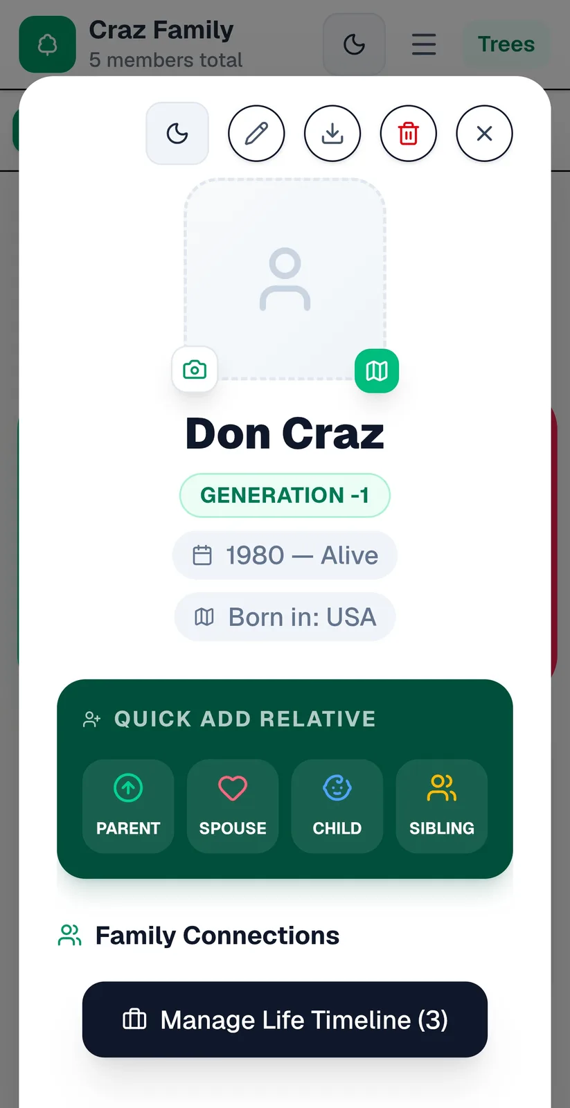 Family Tree Builder screenshot 3