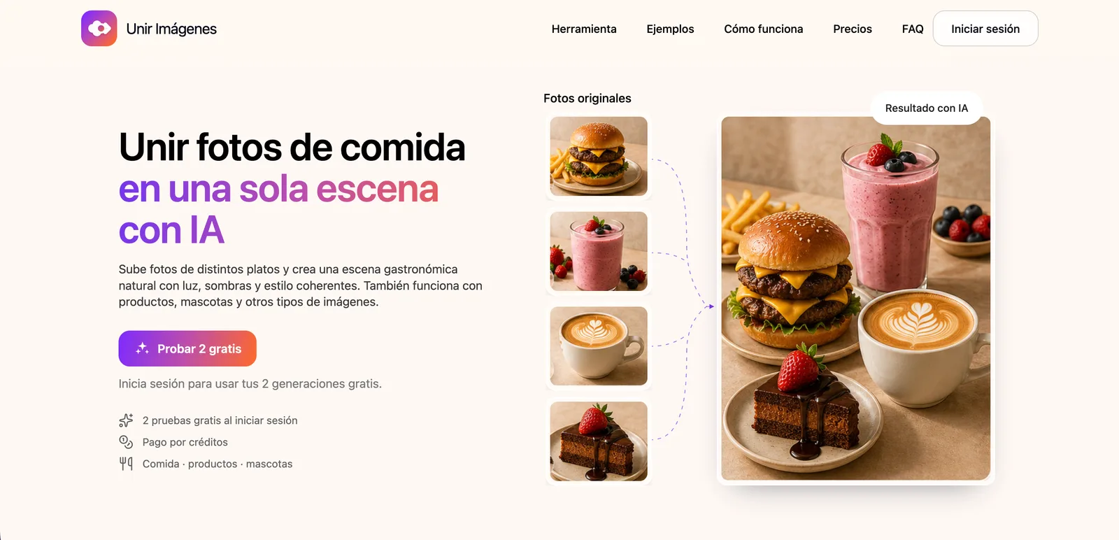 Unir Imágenes screenshot 1