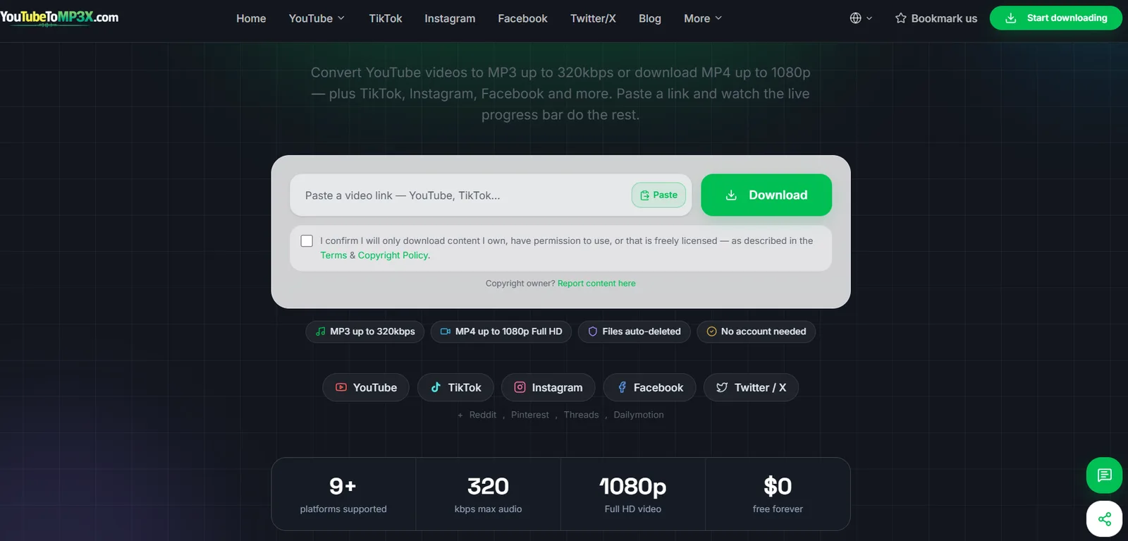Youtubetomp3x screenshot 6