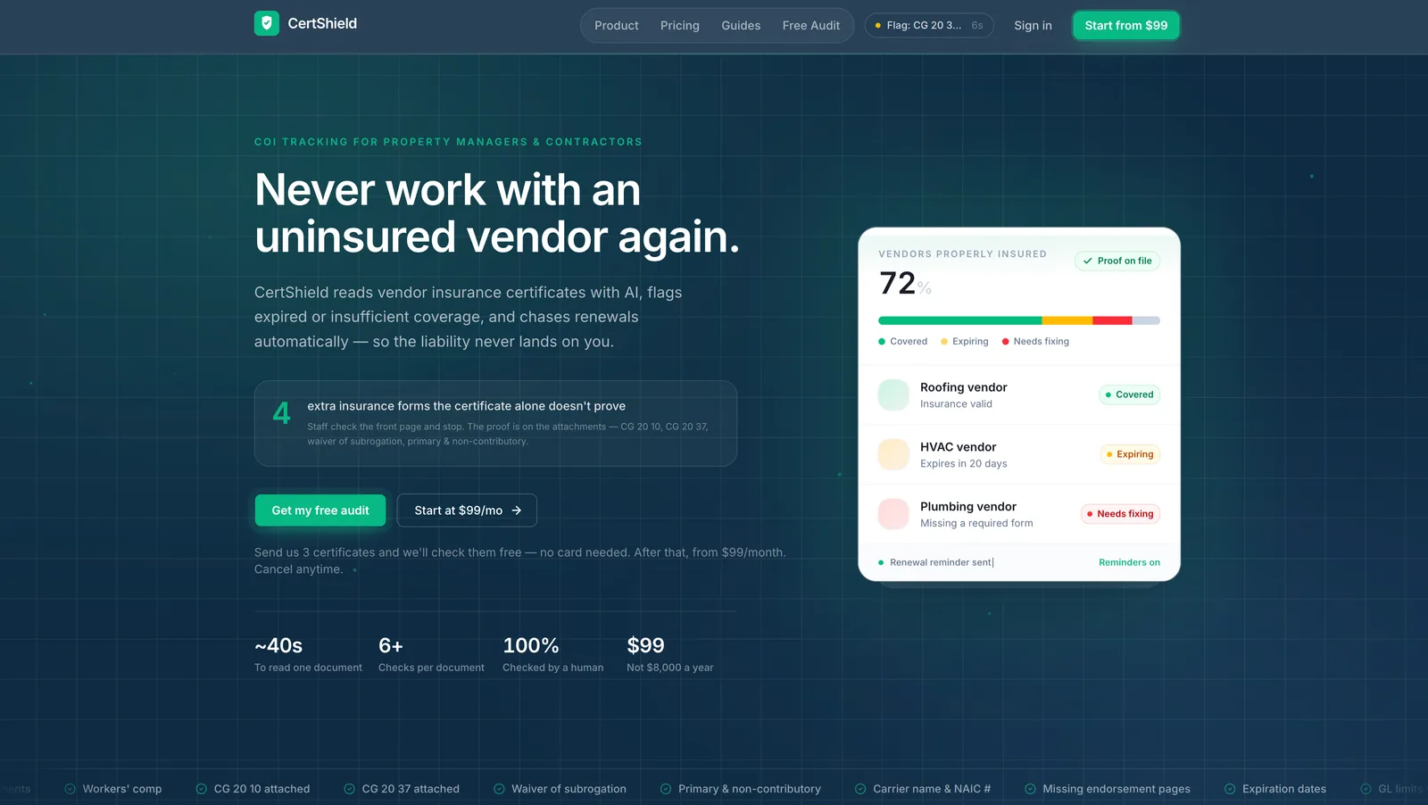 CertShield screenshot 1
