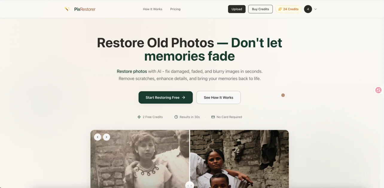 Pixrestorer — screenshot 1 of 1