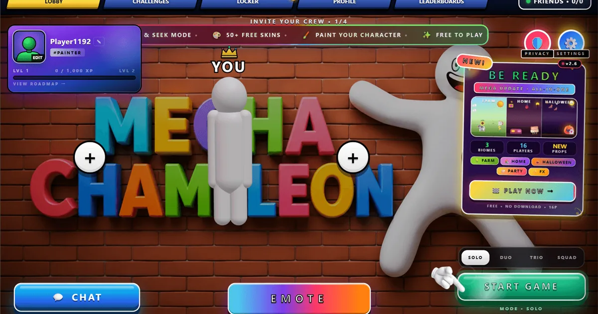 Meccha Chameleon Online screenshot 1