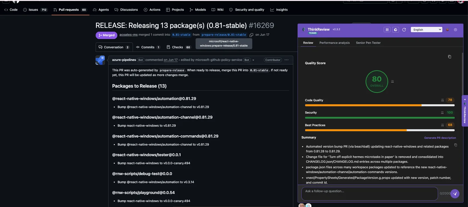 Thinkreview screenshot 1