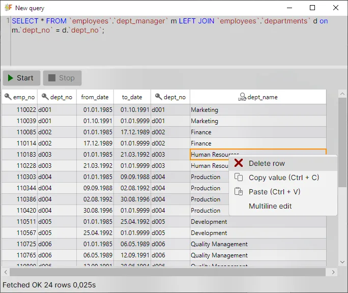 OrmFactory screenshot 3