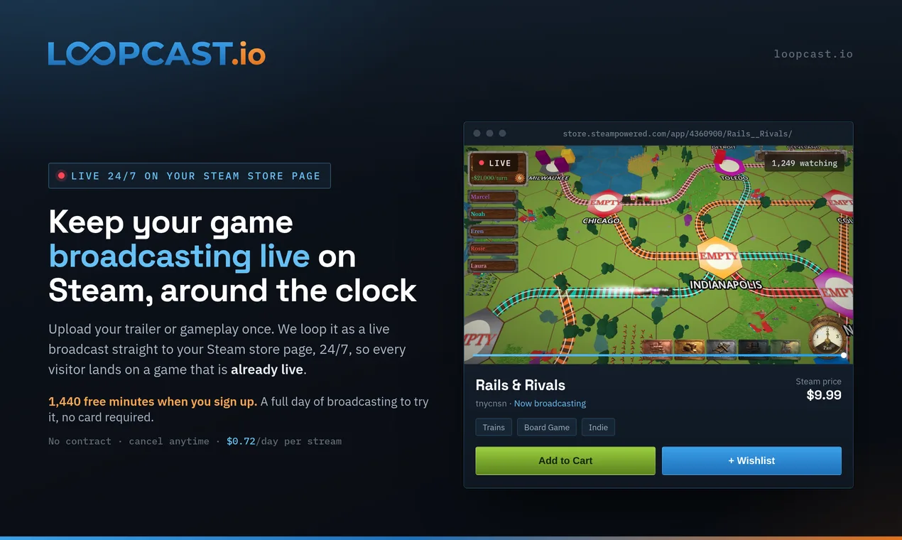Loopcast screenshot 1