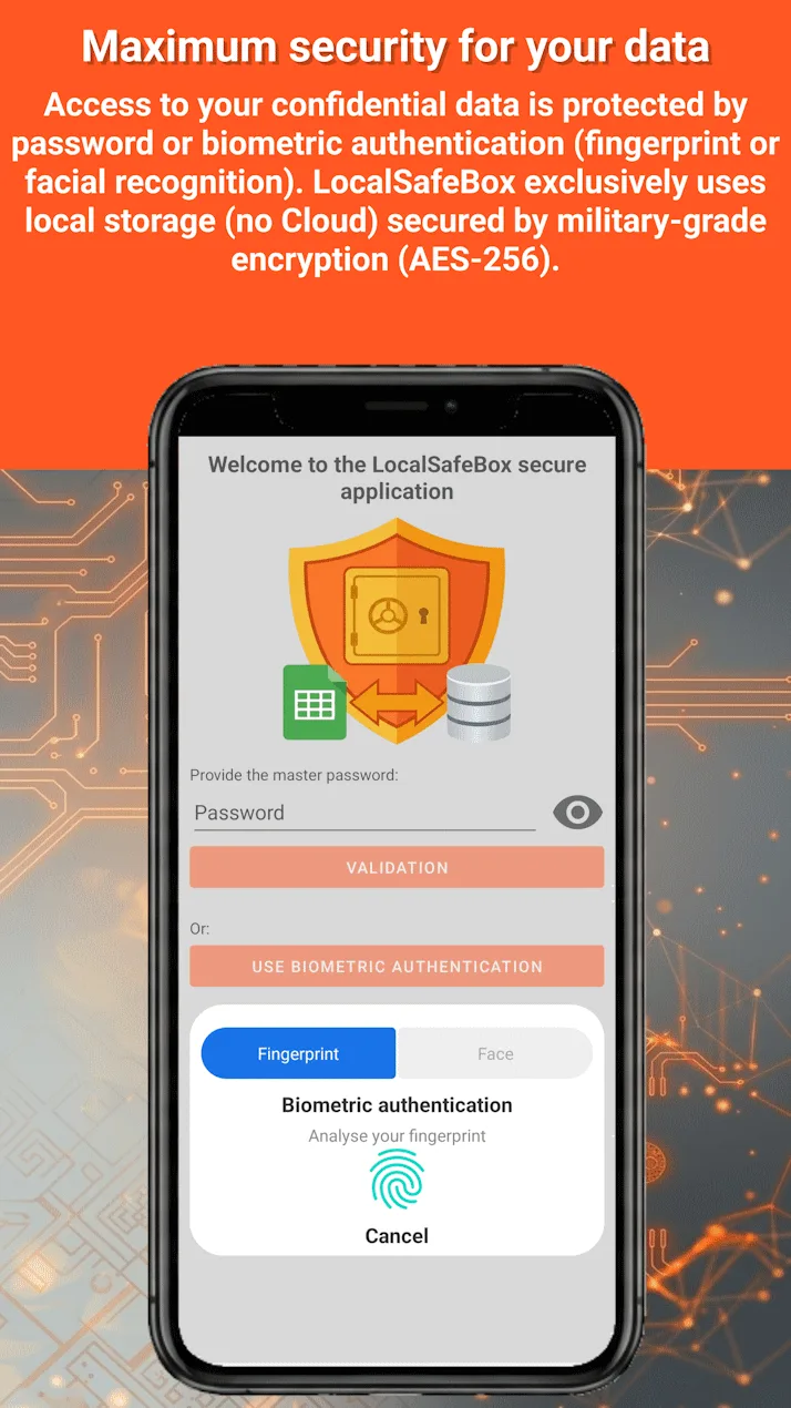 LocalSafeBox screenshot 2