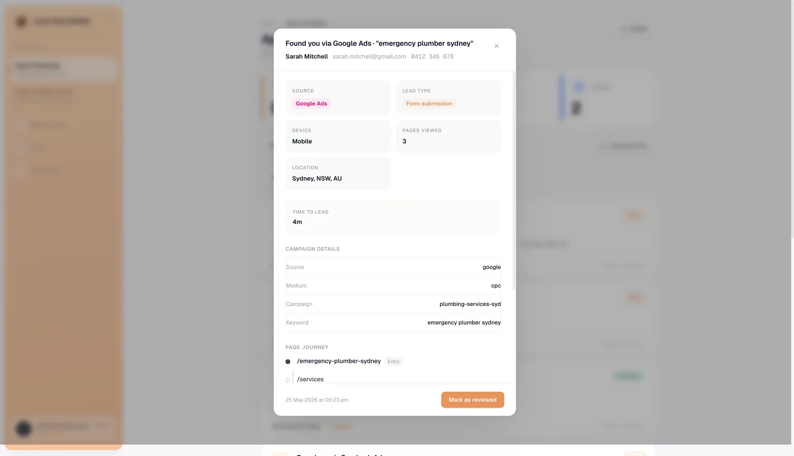 Leadrecorder screenshot 2