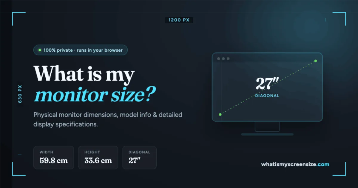 What Is My Screen Size screenshot 3