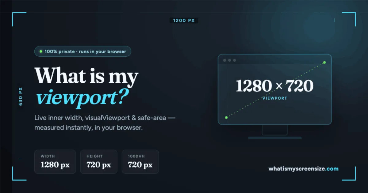 What Is My Screen Size screenshot 4
