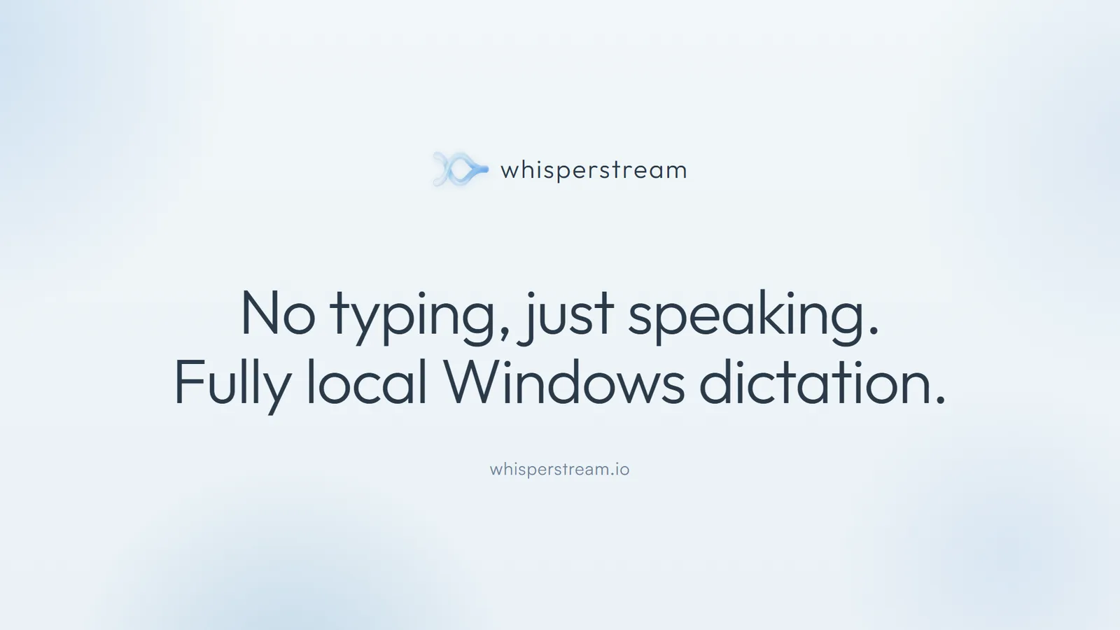 Whisperstream screenshot 1