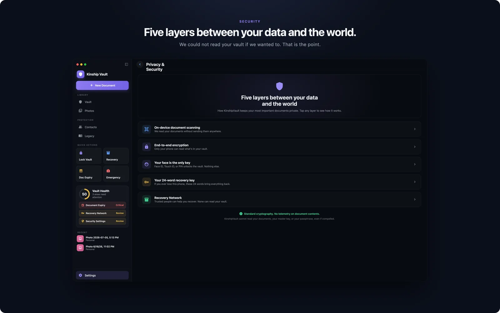 Kinshipvault screenshot 6