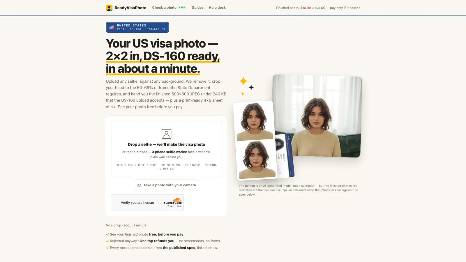 Readyvisaphoto screenshot 4