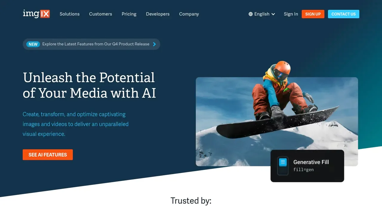 Imgix screenshot 1