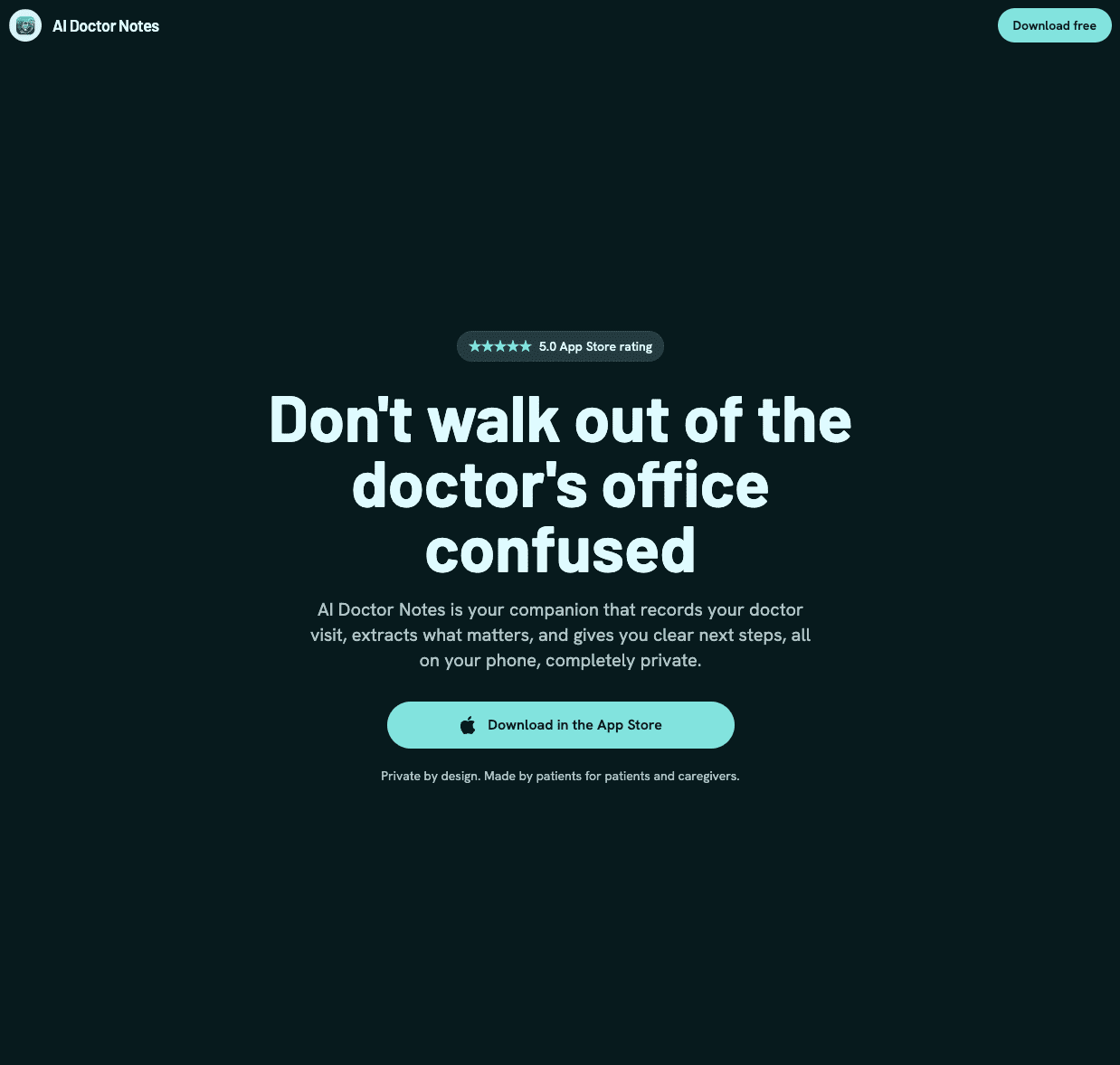 AI Doctor Notes screenshot 1