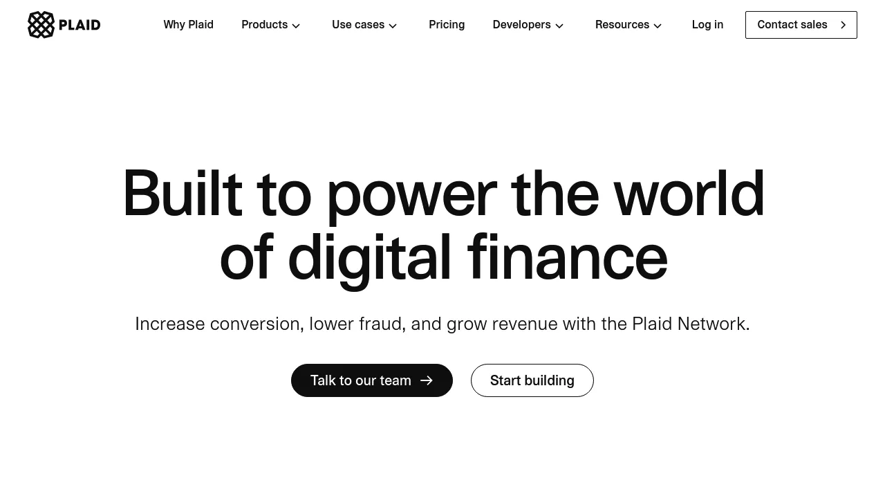 Plaid screenshot 1