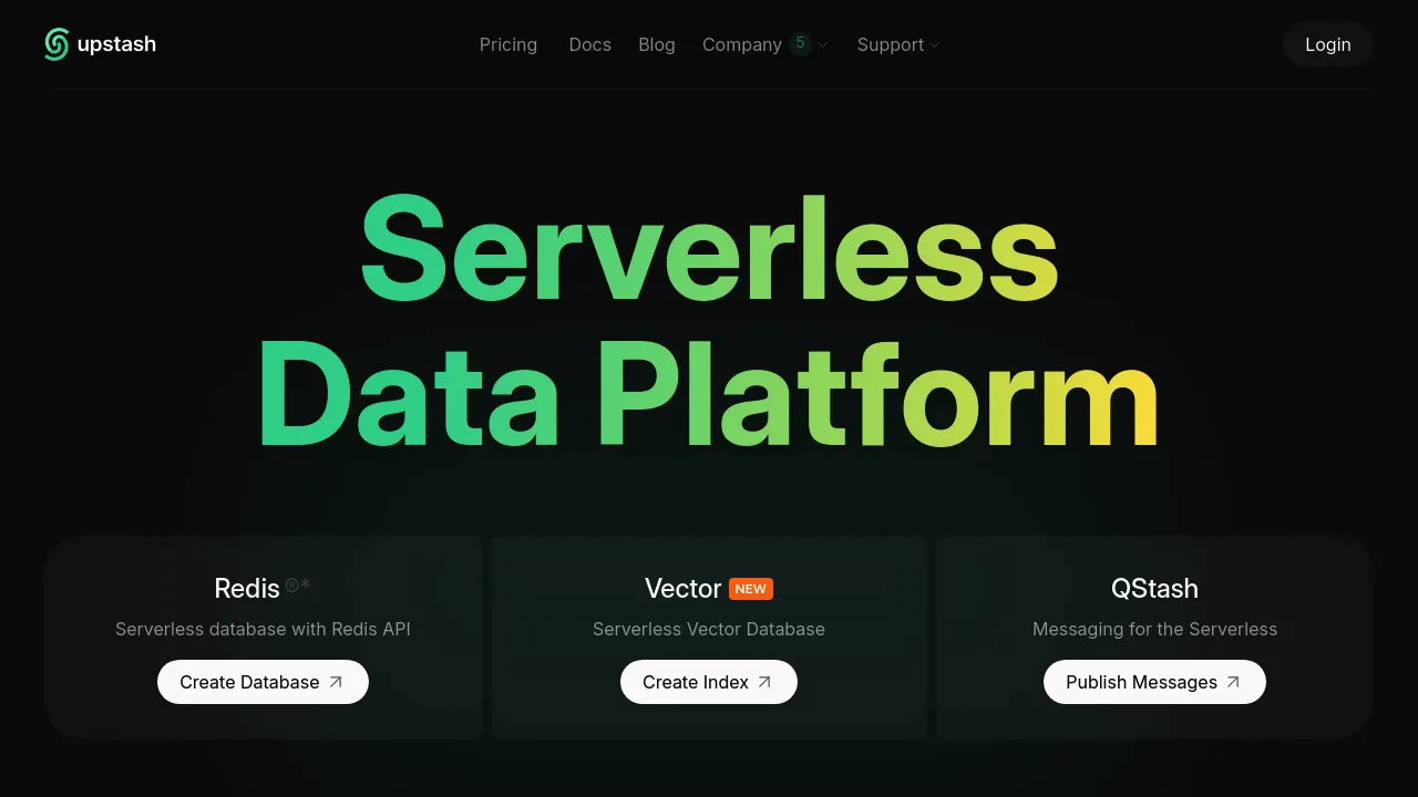 Upstash screenshot 1