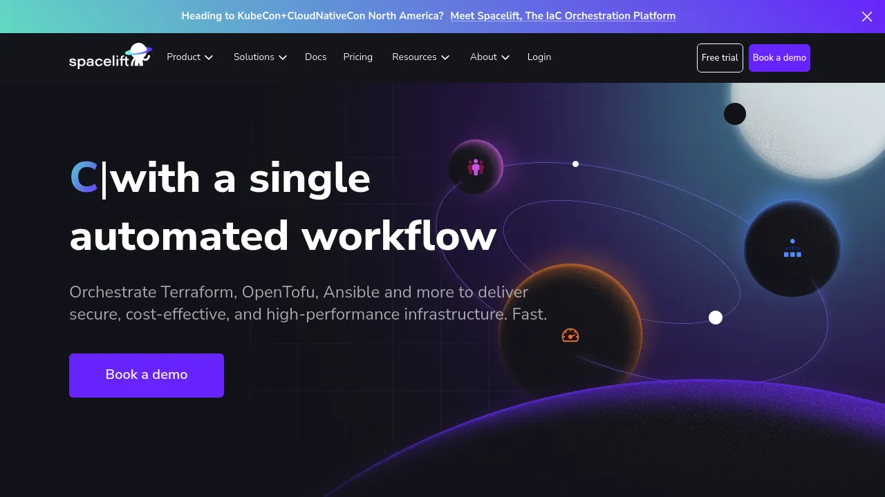 Spacelift screenshot 1