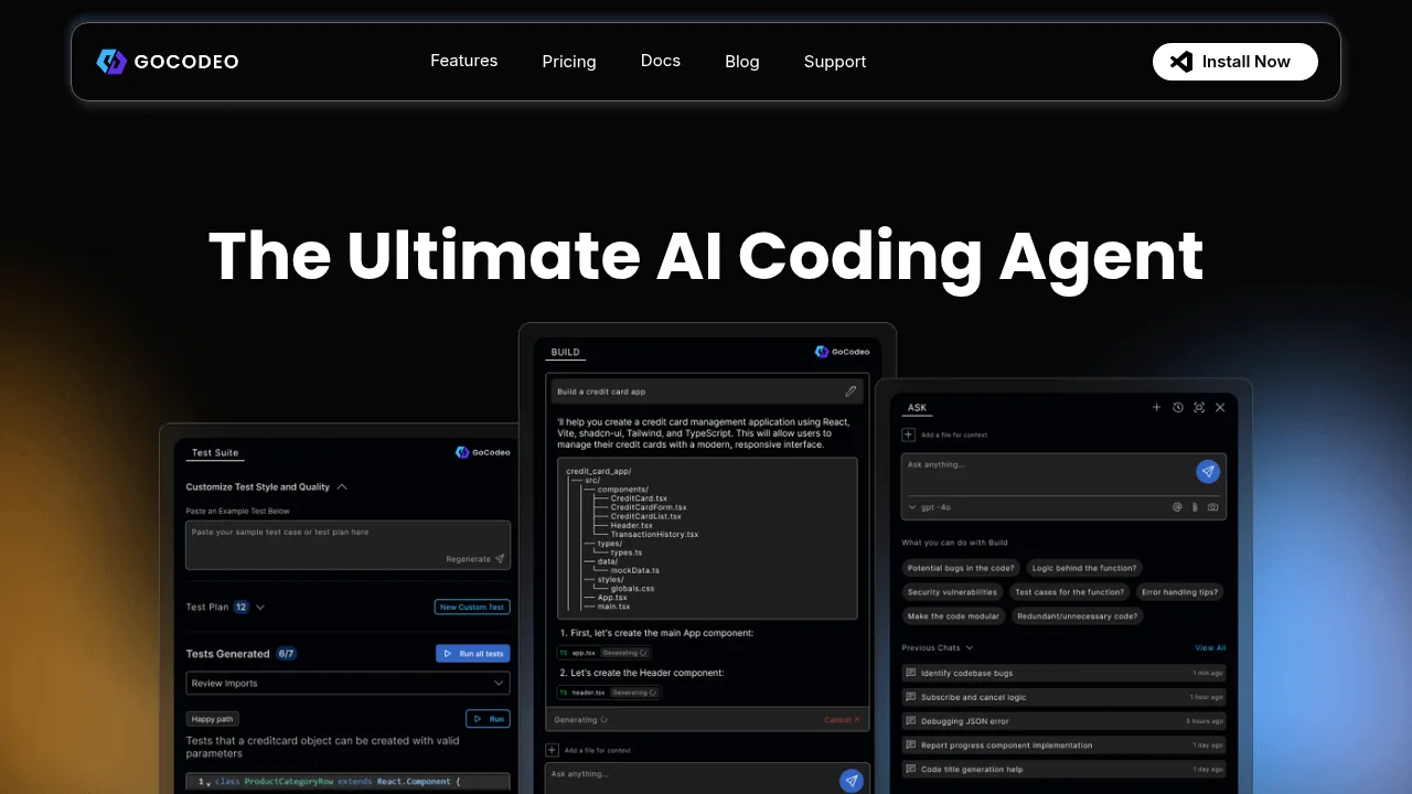GoCodeo screenshot 1