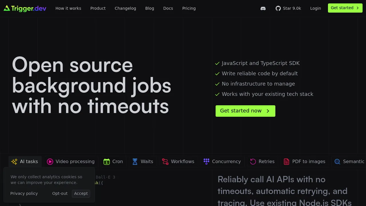 Trigger screenshot 1