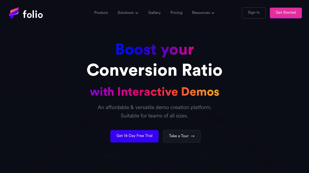 Folio screenshot 1