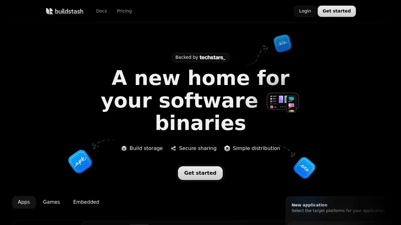 Buildstash screenshot 1