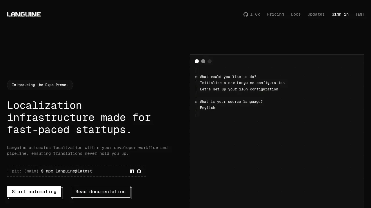 Languine screenshot 1