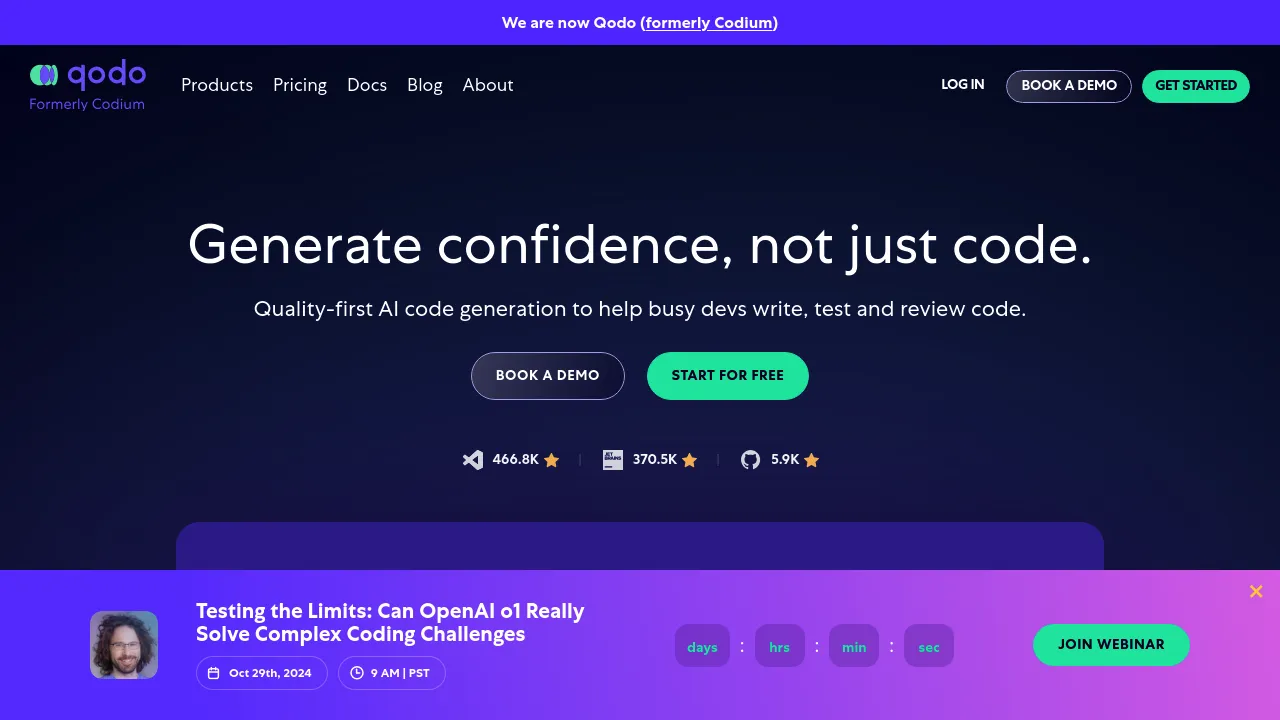 Qodo screenshot 1