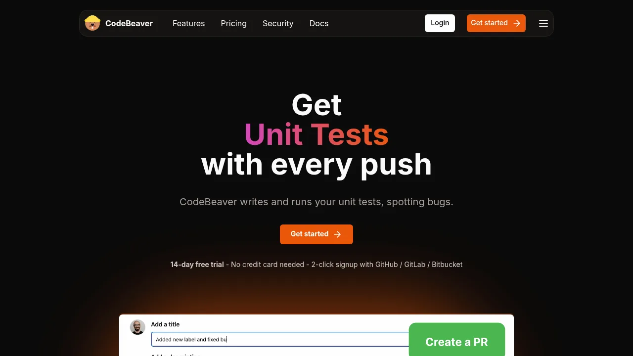 CodeBeaver screenshot 1