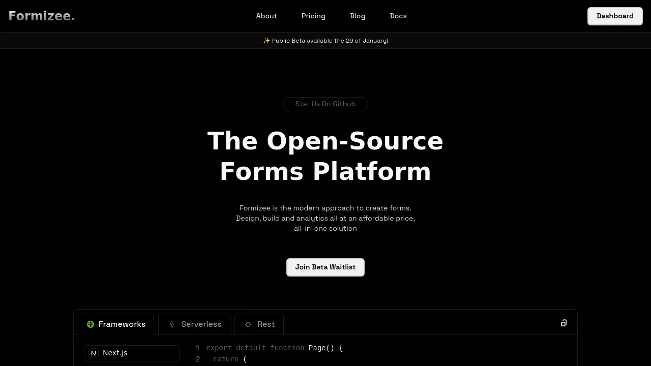Formizee screenshot 1