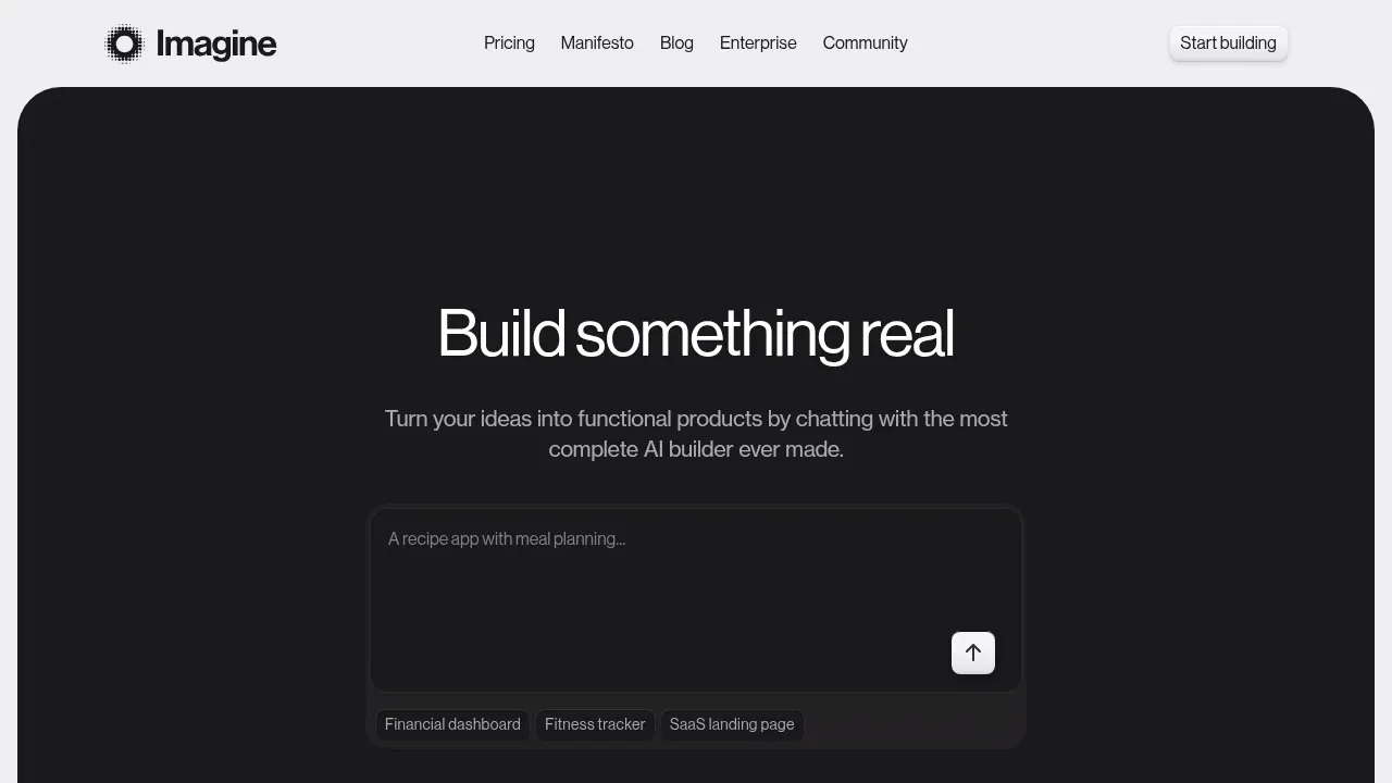 Imagine.dev screenshot 1