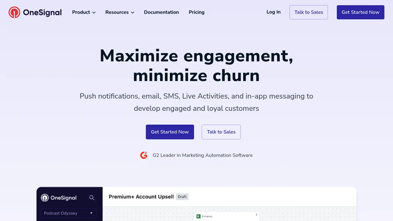 OneSignal screenshot 1