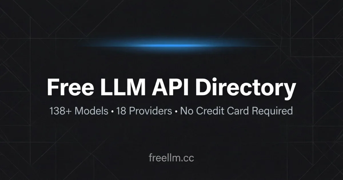 freellm-hub screenshot 1