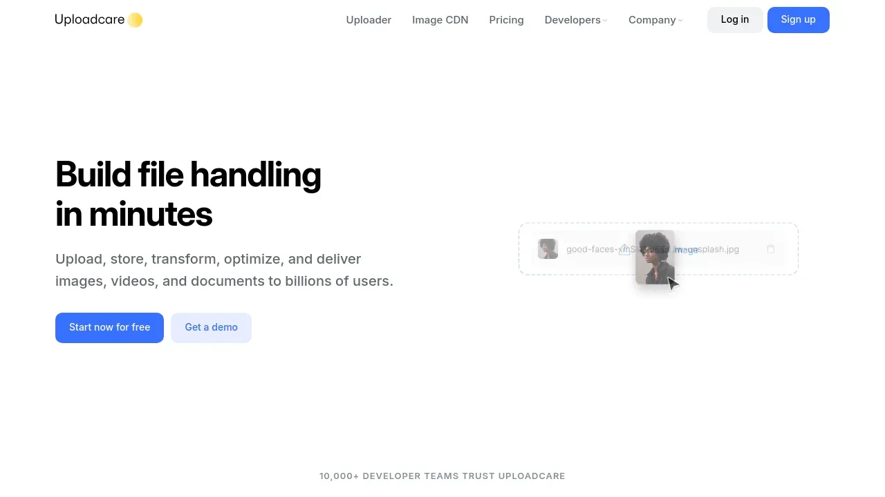 Uploadcare screenshot 1