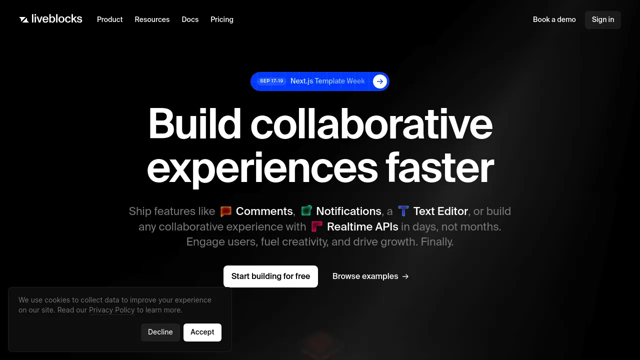 Liveblocks screenshot 1