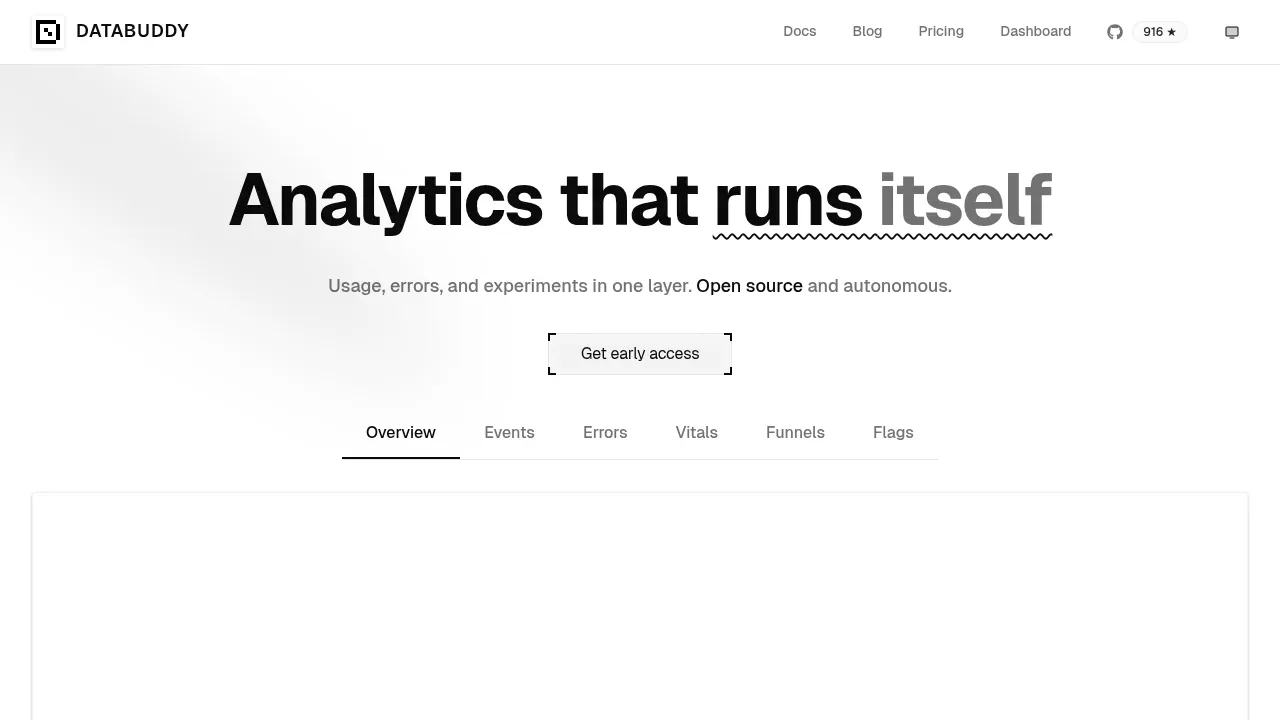 Databuddy screenshot 1