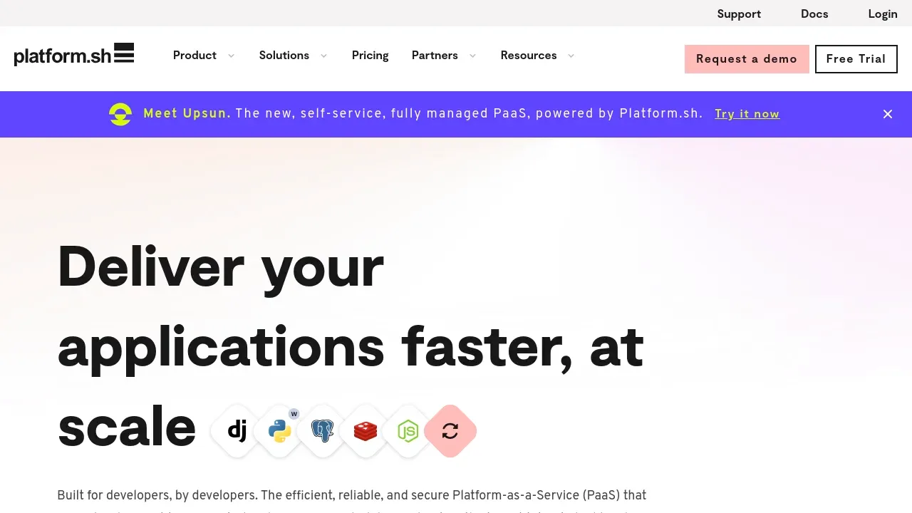 Platform.sh screenshot 1