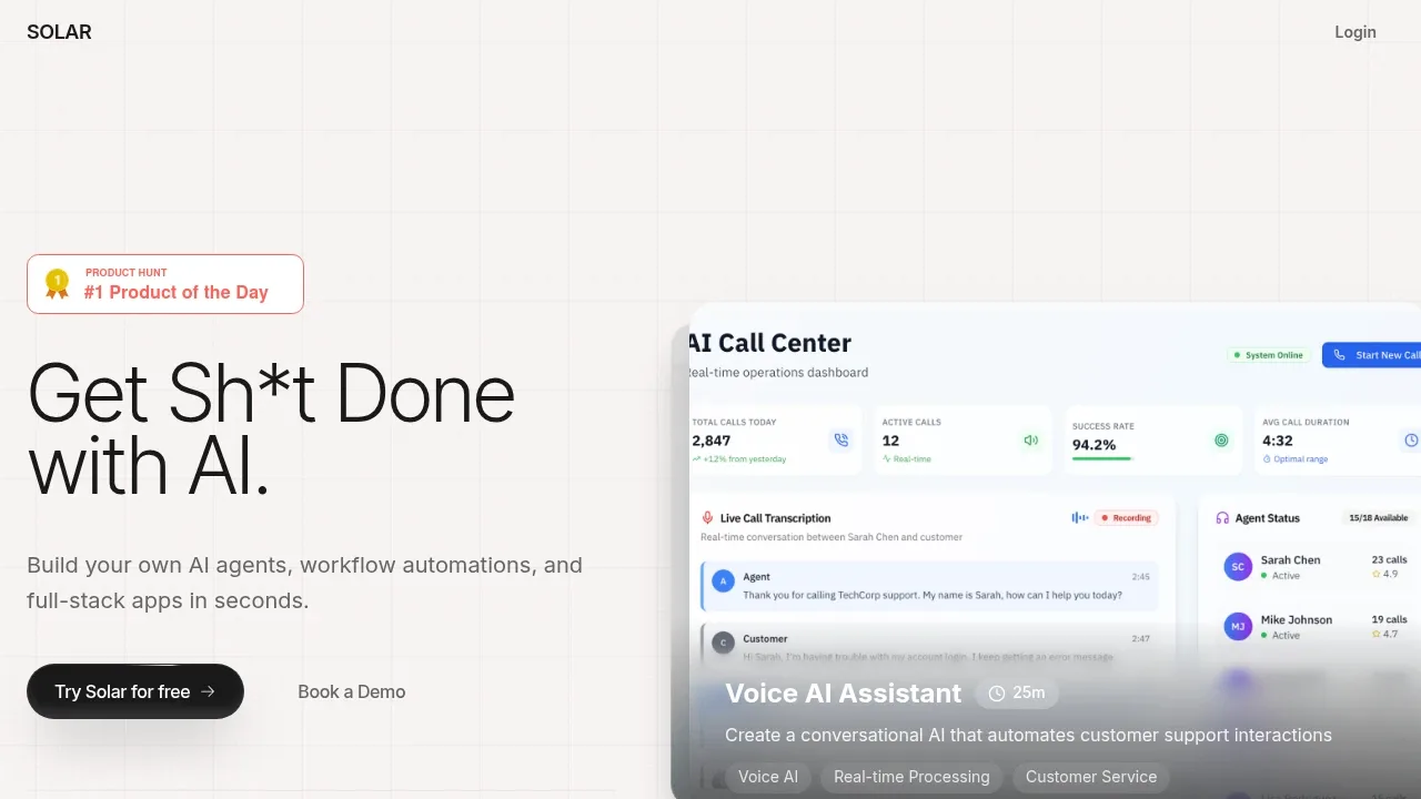 Solar screenshot 1