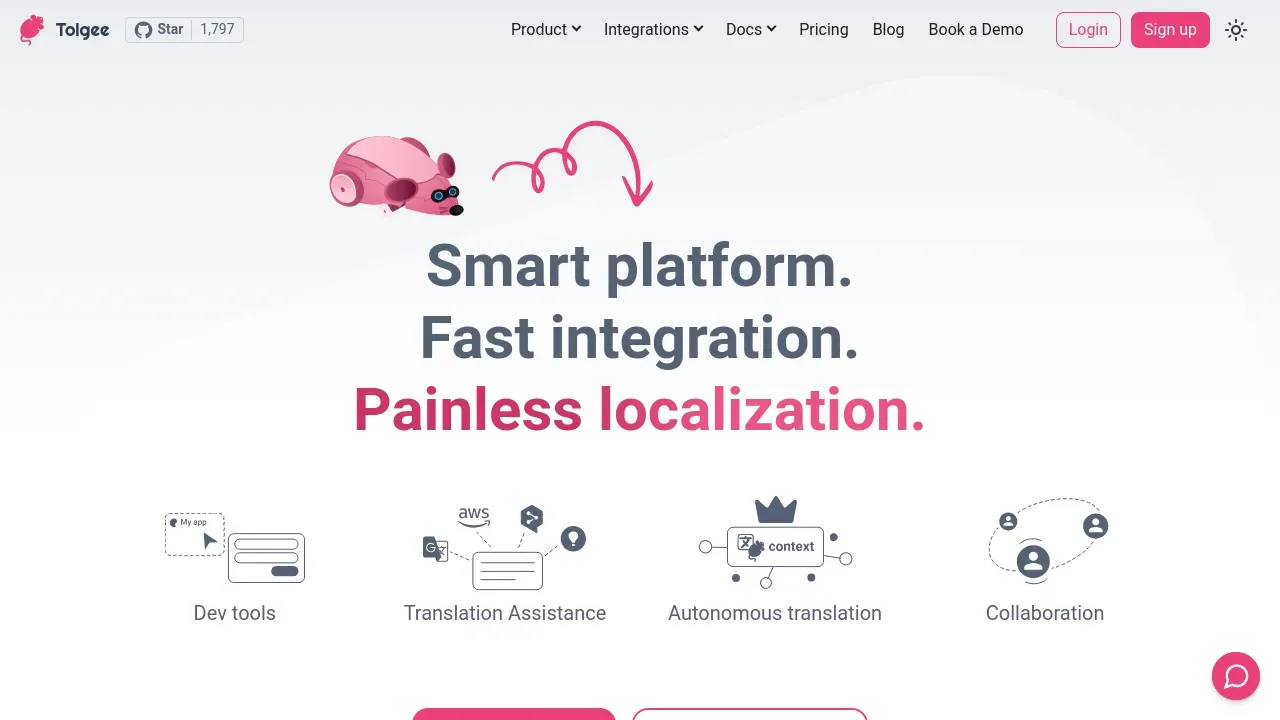 Tolgee screenshot 1