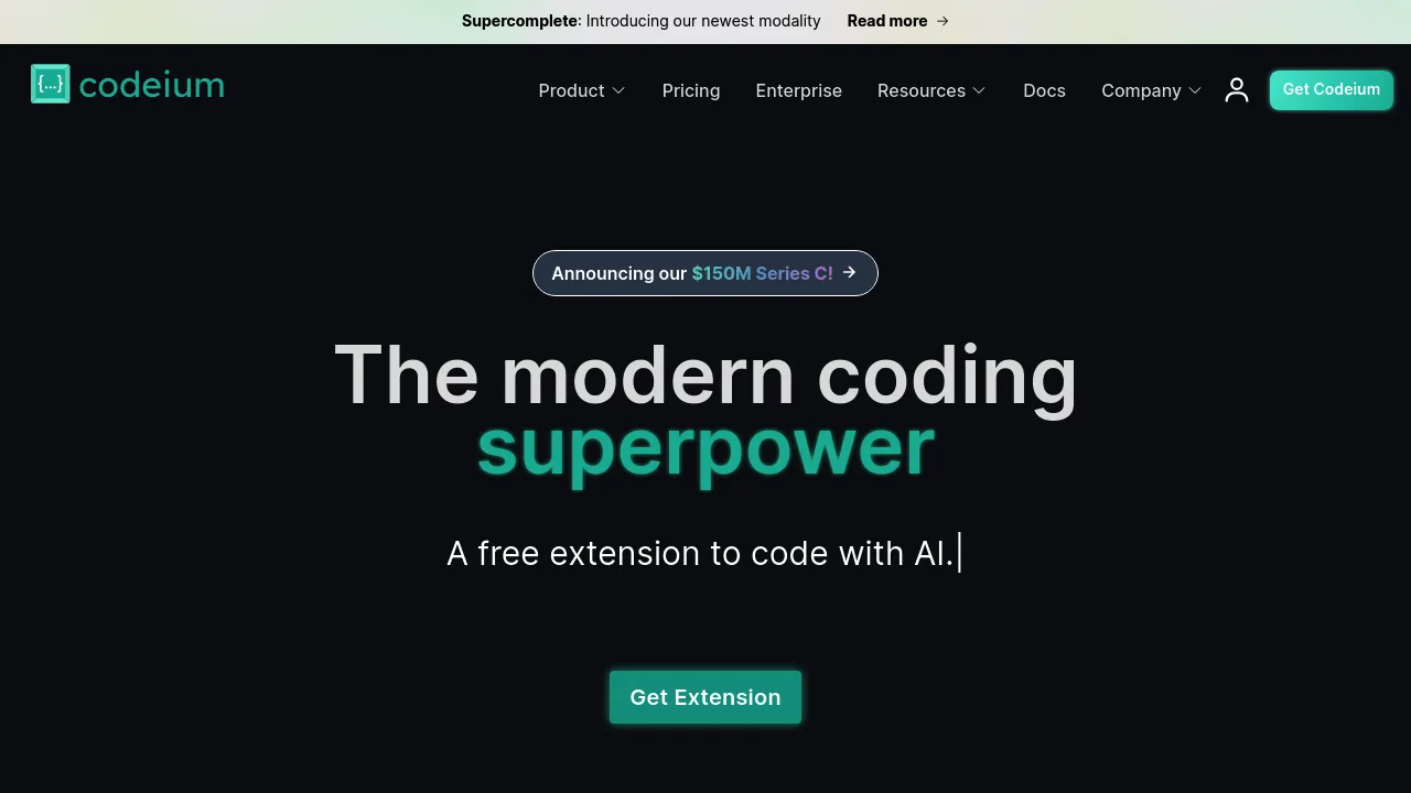 Codeium screenshot 1