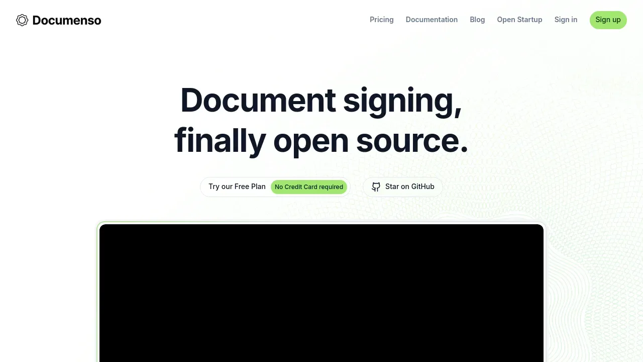Documenso screenshot 1